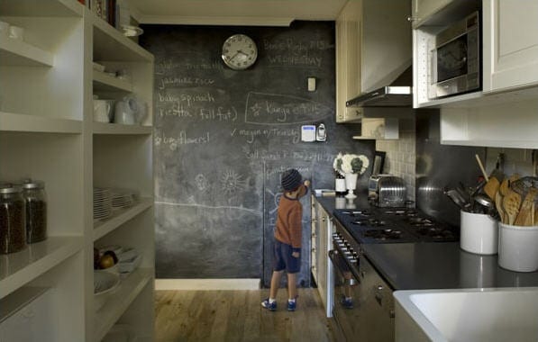 How to Paint a Kitchen Chalkboard Wall