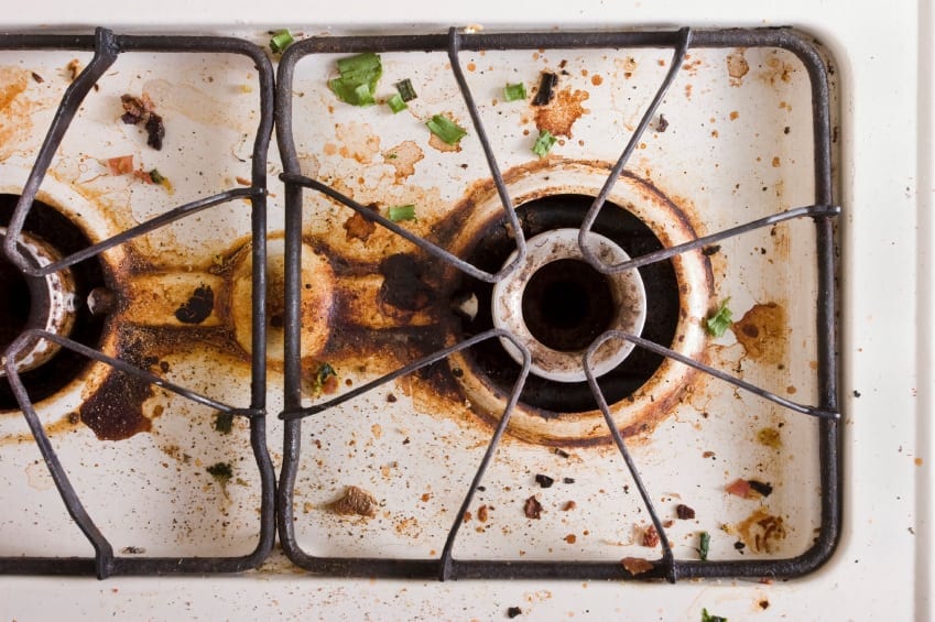 remove kitchen grease